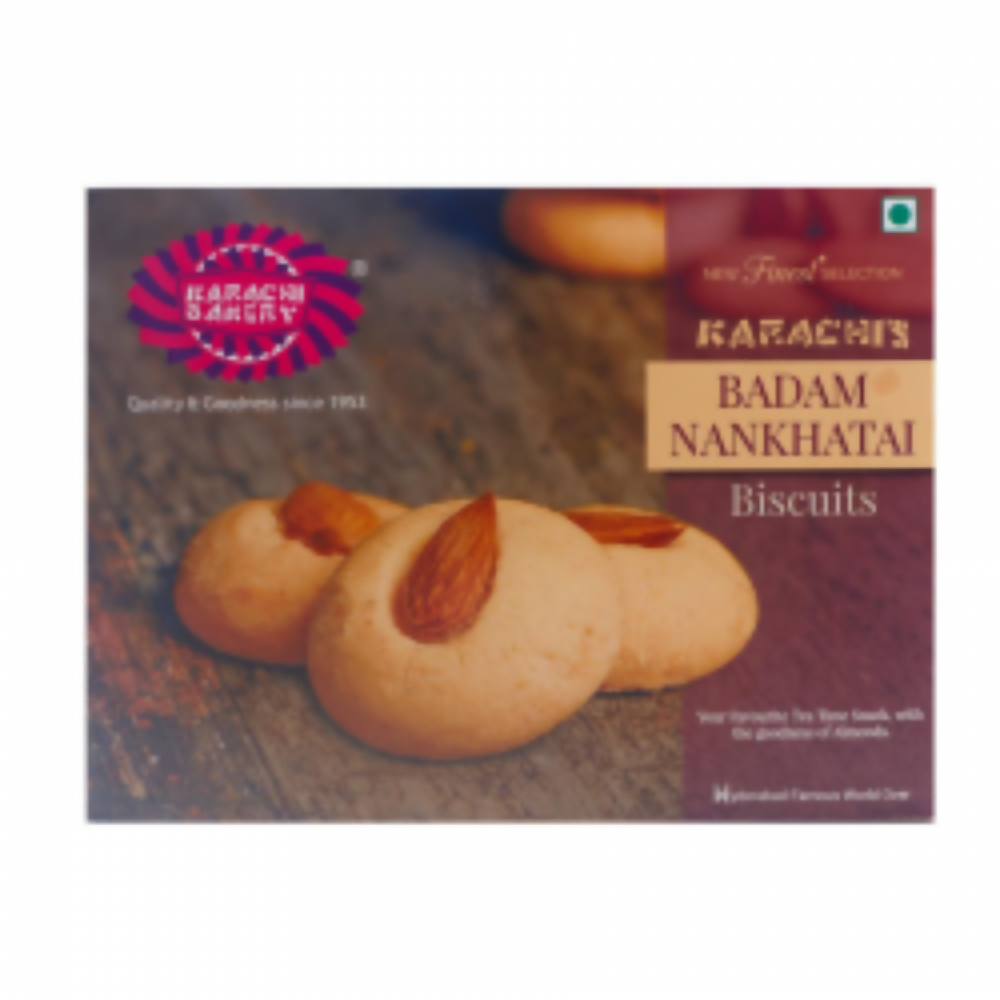 Karachi Bakery Badam Nankatai Biscuits