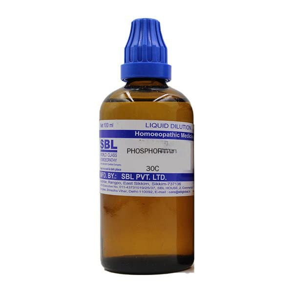 SBL Homeopathy Phosphorus Dilution