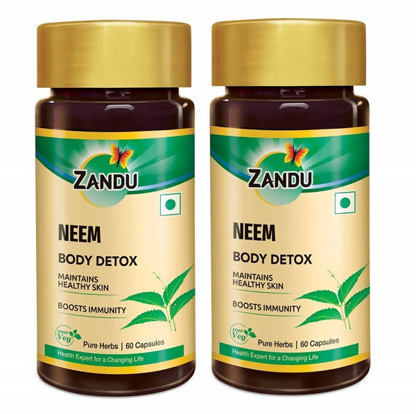 Zandu Neem Body Detox Capsules