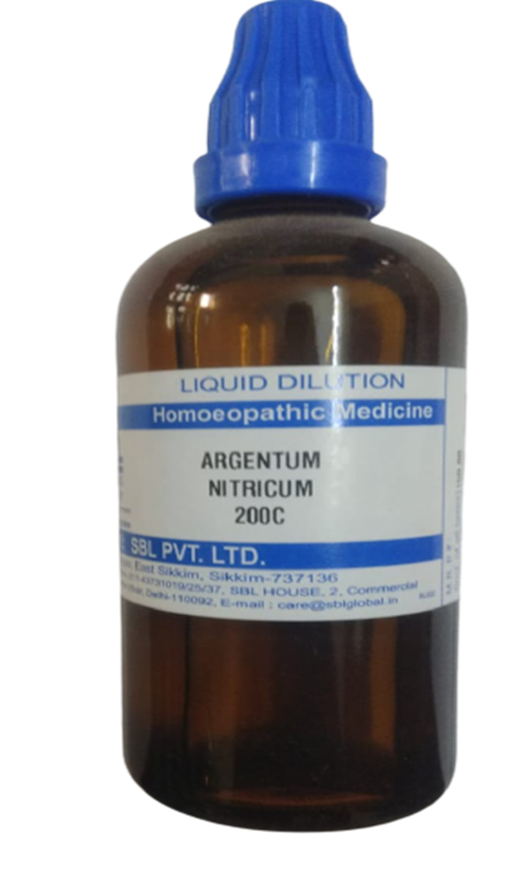 SBL Homeopathy Argentum Nitricum Dilution