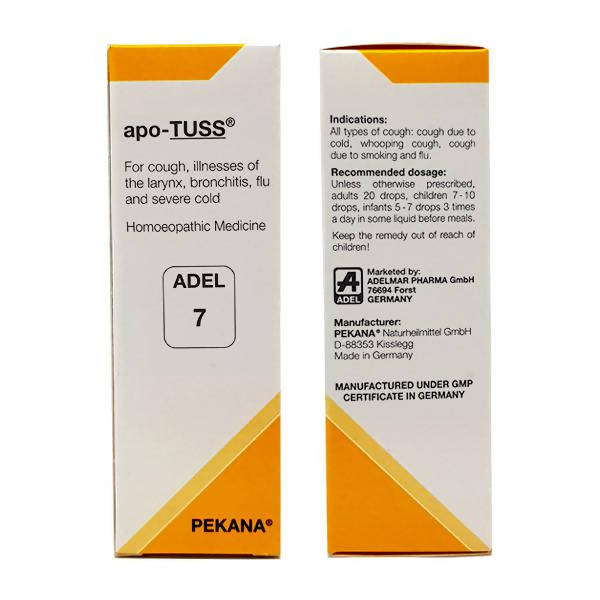 Adel Homeopathy 7 Apo-Tuss Drops