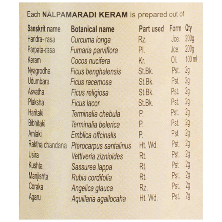 Kerala Ayurveda Nalpamaradi Keram