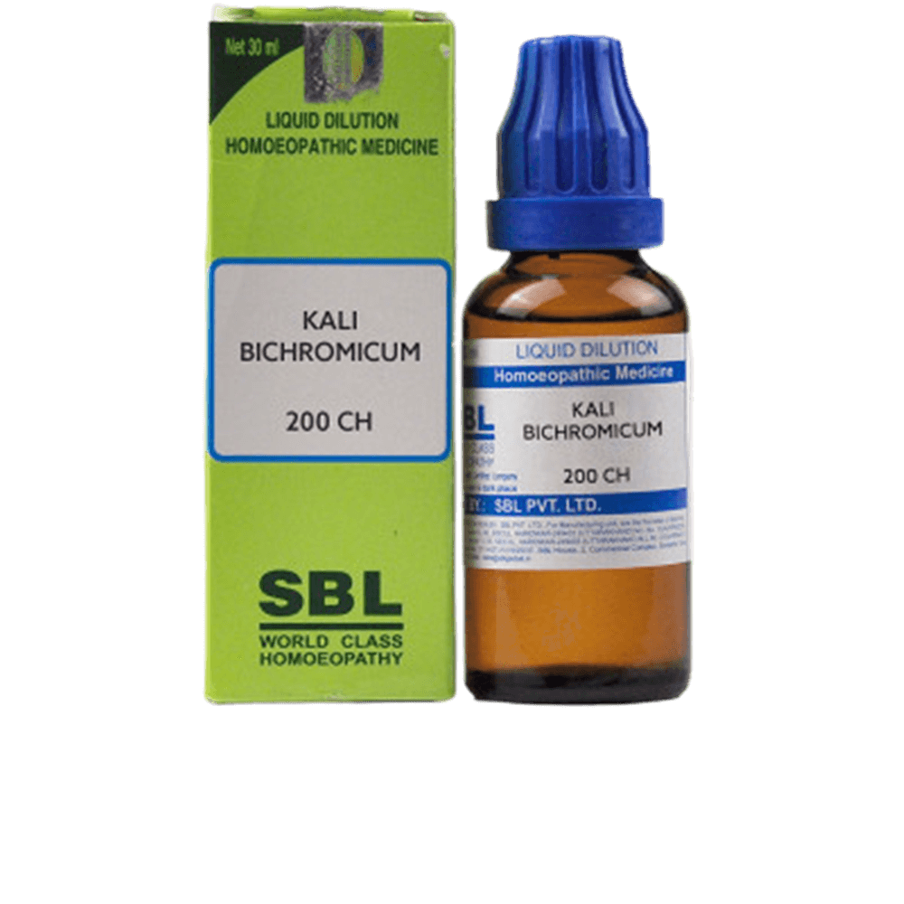 SBL Homeopathy Kali Bichromicum Dilution