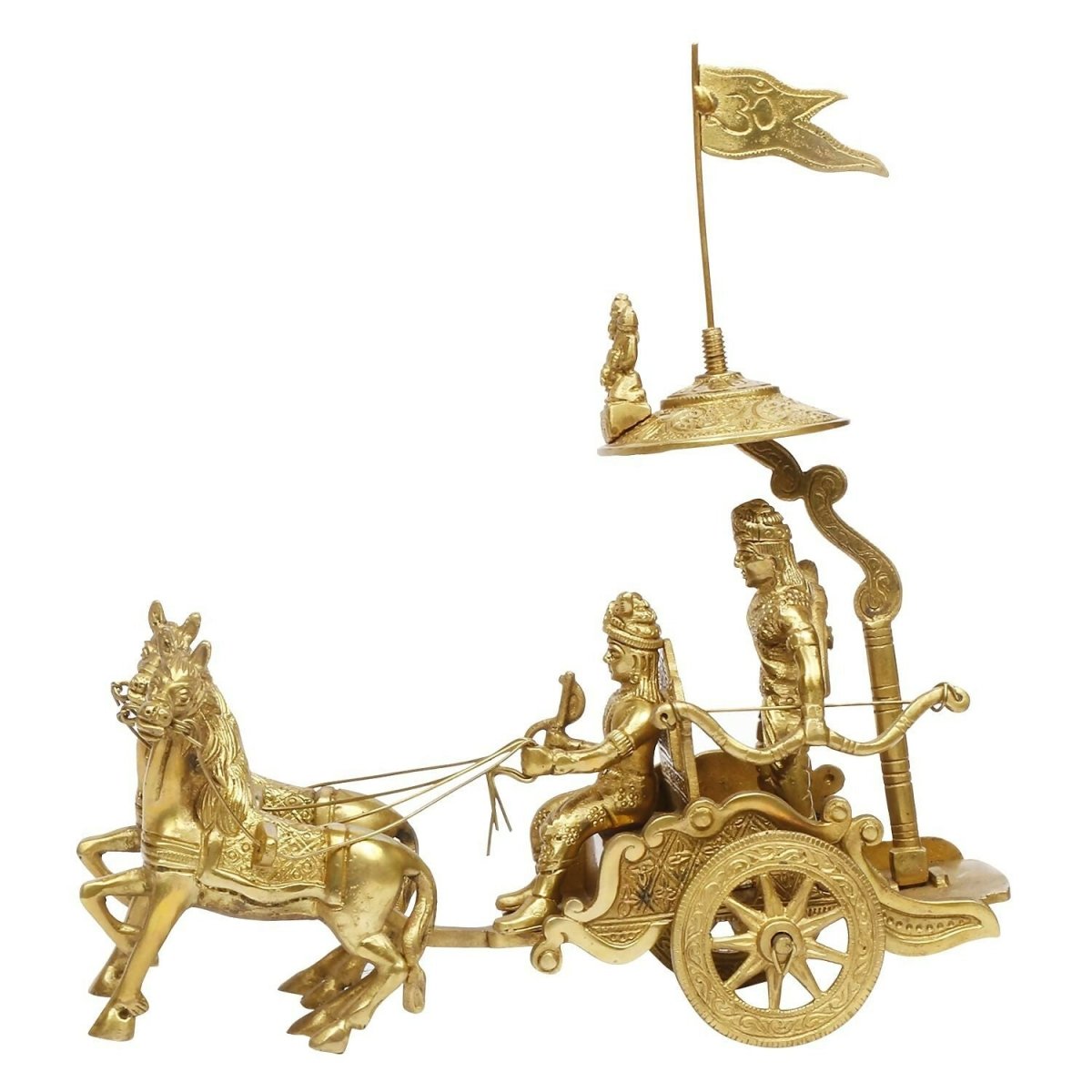 Artvarko Mahabharat Geeta Arjun Chariot Idol