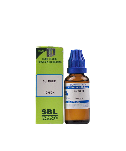 SBL Homeopathy Sulphur Dilution