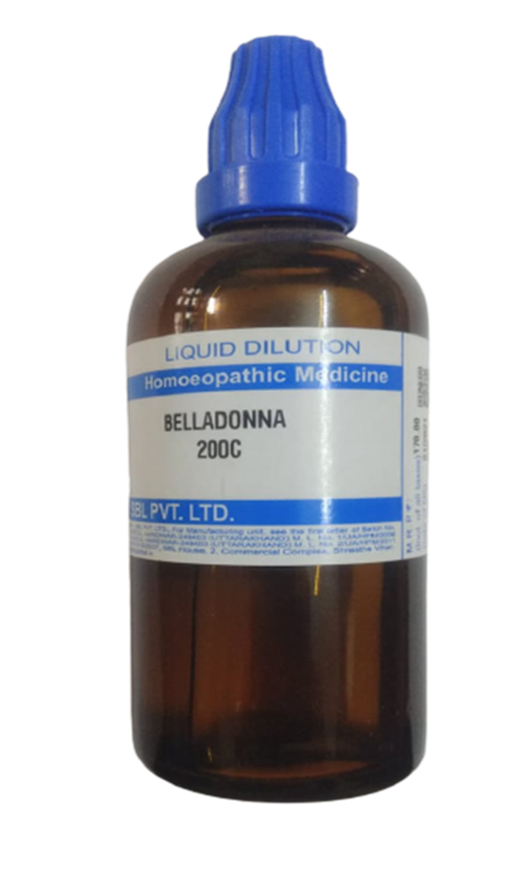 SBL Homeopathy Belladonna Dilution