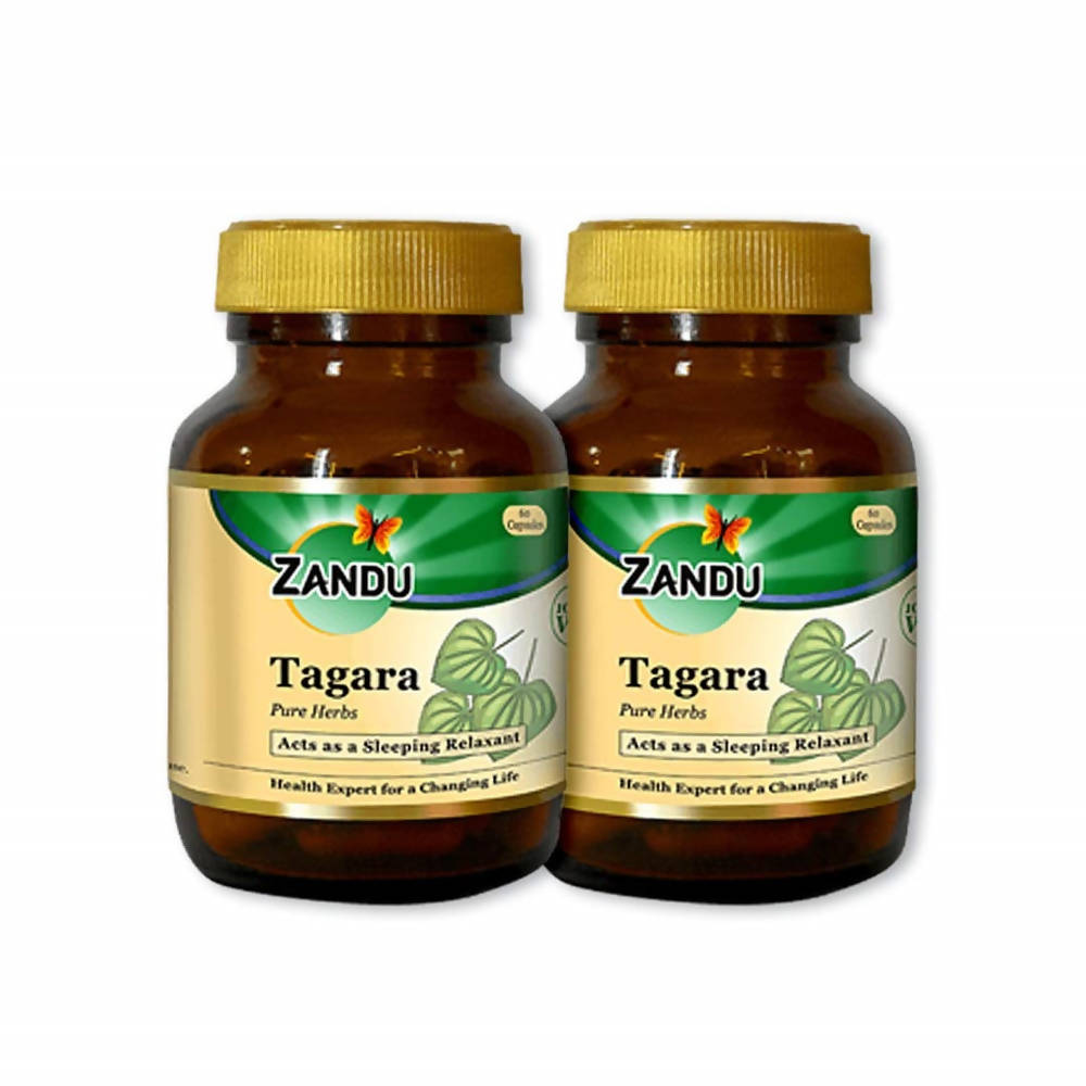 Zandu Tagara Pure Herbs Capsules