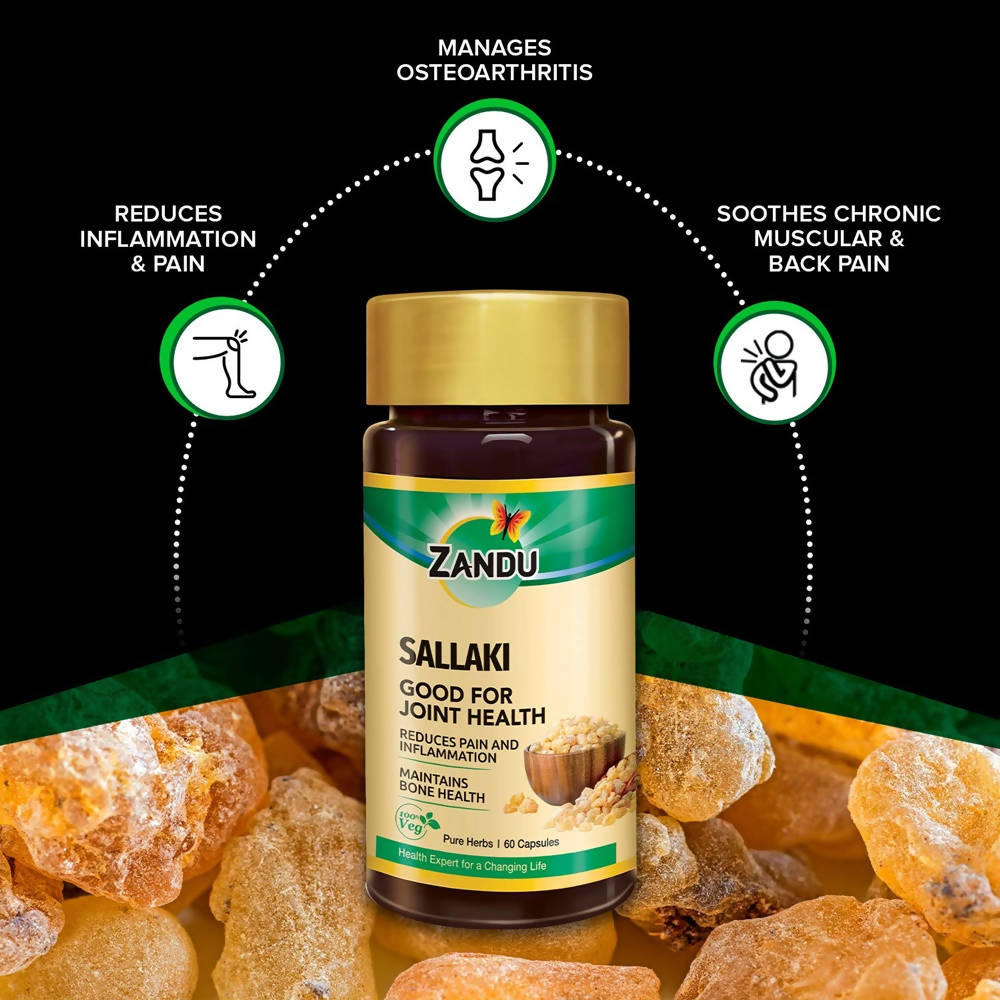 Zandu Sallaki Capsules Good For Joint Health