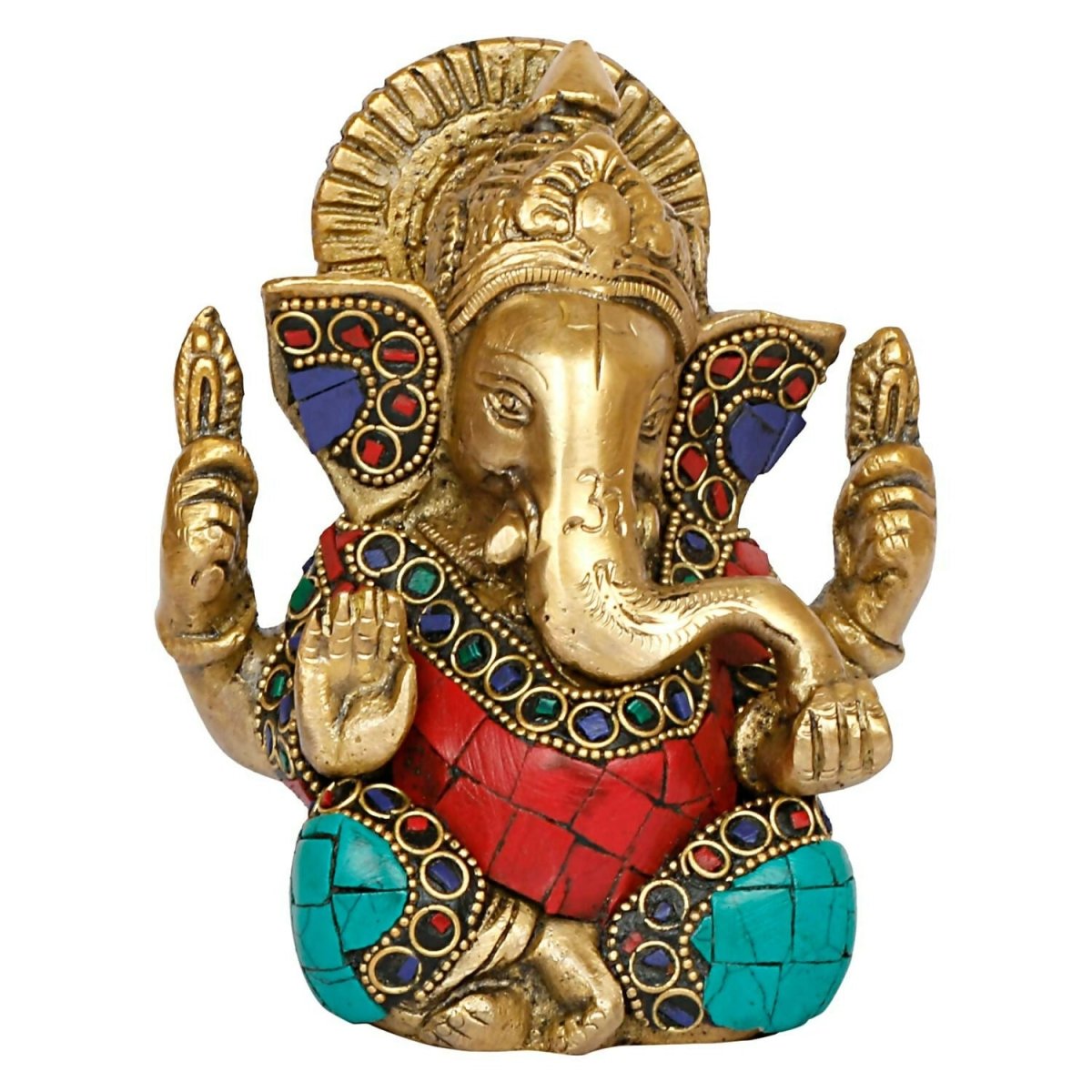 Artvarko Brass Idol Ganesha Murti