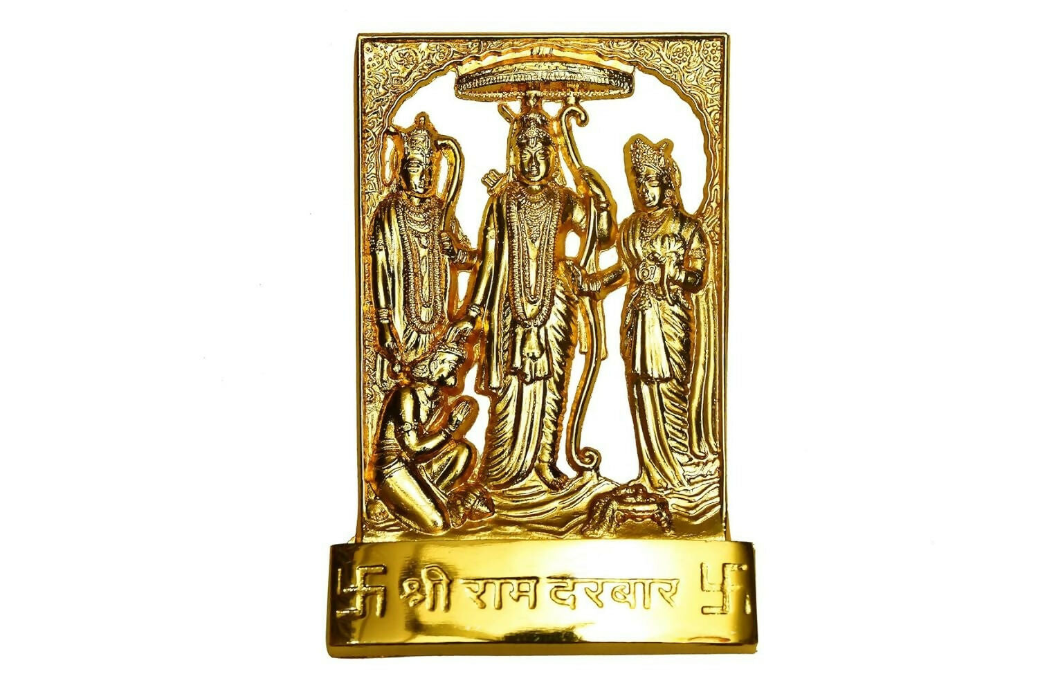 Rudradivine Brass Ram Darbar Murti Idol Statue