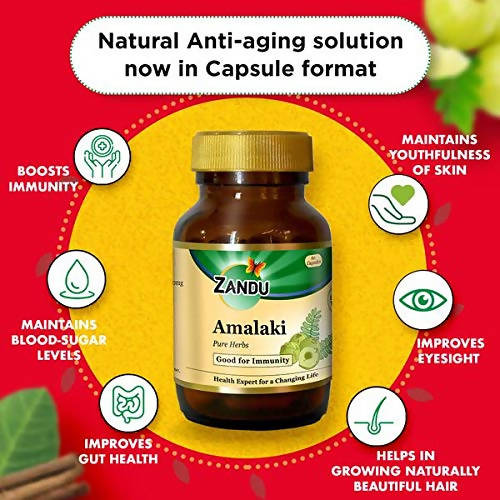 Zandu Amalaki Pure Herbs Capsules