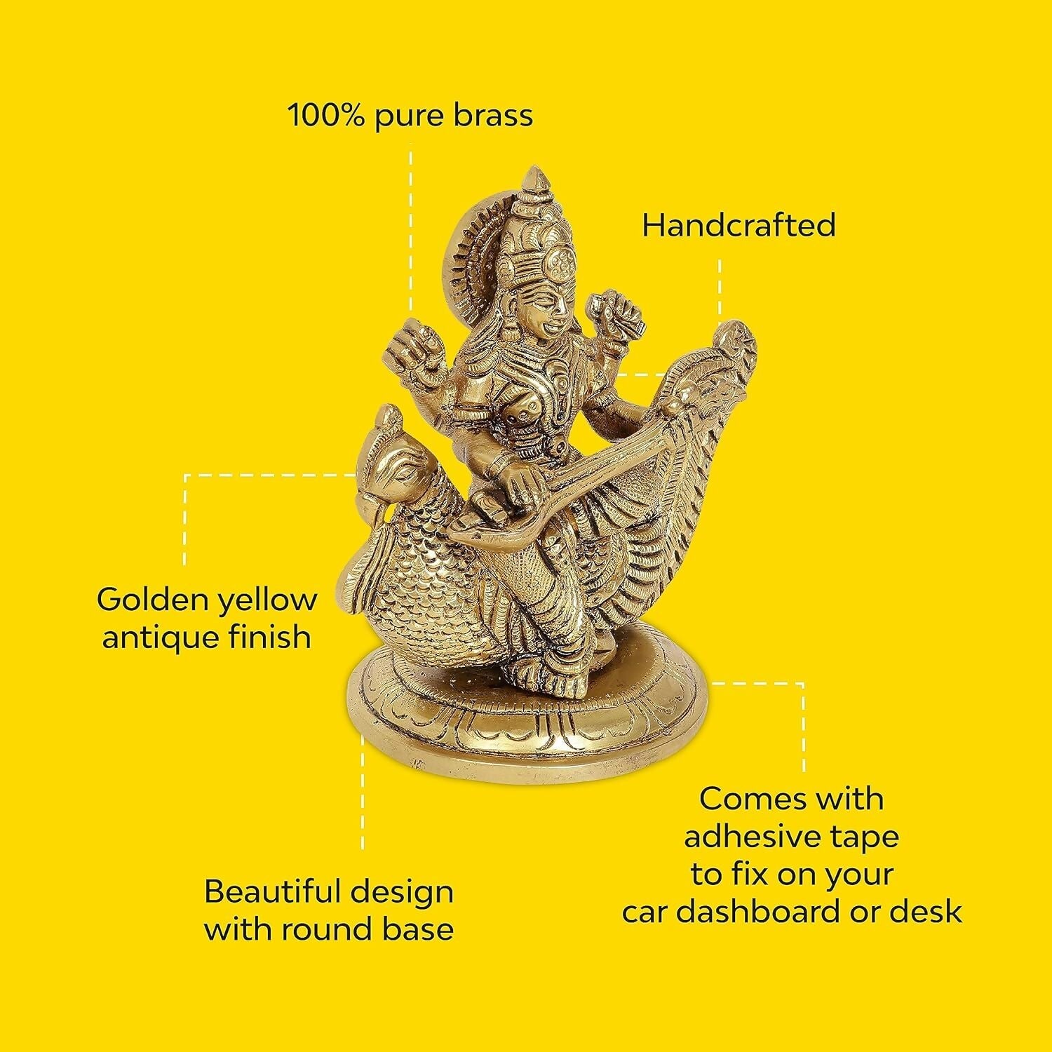 10Club Goddess Saraswati Idol