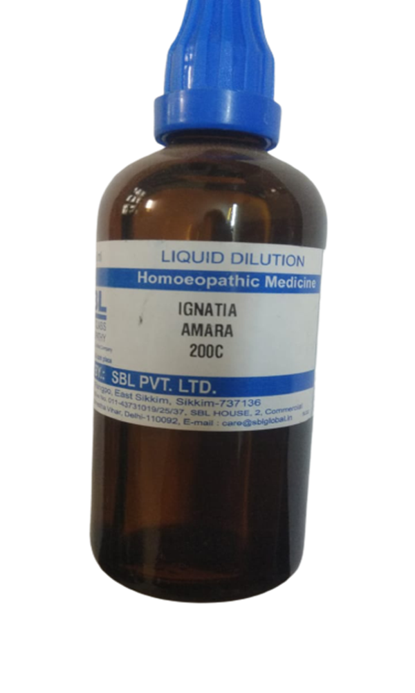 SBL Homeopathy Ignatia Amara Dilution