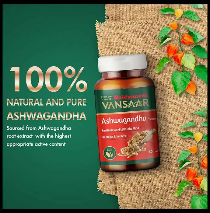 Baidyanath Vansaar Ashwagandha Tablets