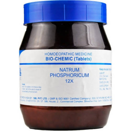 SBL Homeopathy Natrum Phosphoricum Biochemic Tablets