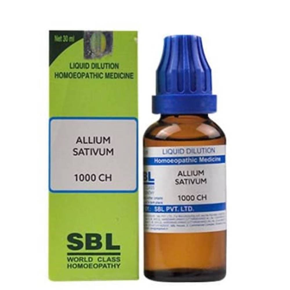 SBL Homeopathy Allium Sativum Dilution