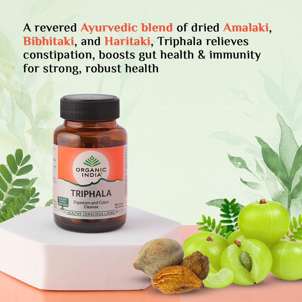 Organic India Triphala Capsules