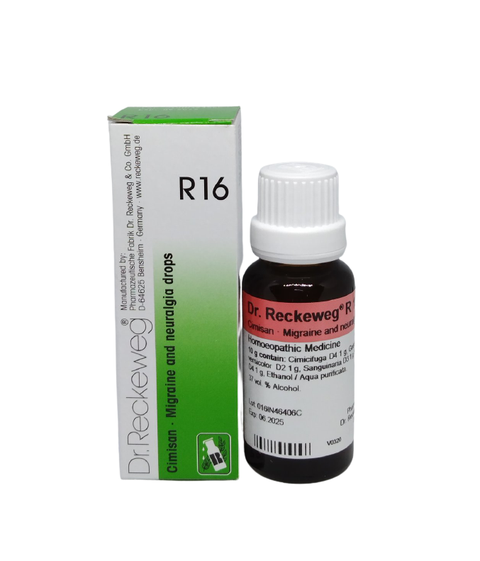 Dr. Reckeweg R16 Migraine And Neuralgia Drops