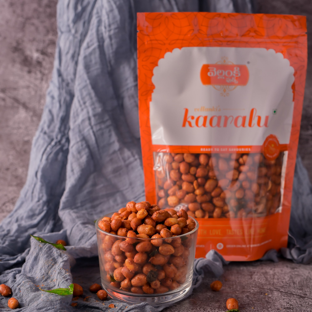 Vellanki Namkeen Karam Palli | Authentic Indian Spicy Peanuts