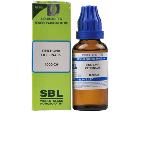 SBL Homeopathy Cinchona Officinalis Dilution