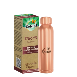 Zandu Copper Water Bottle