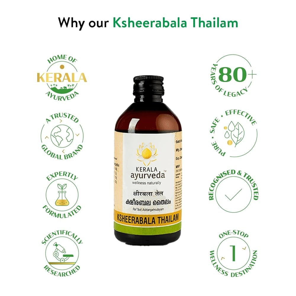 Kerala Ayurveda Ksheerabala Thailam