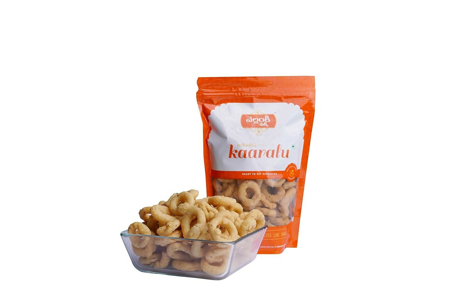 Vellanki Foods Andhra Snacks Combo - Muruku (500 gm), Chegodi (500 gm)