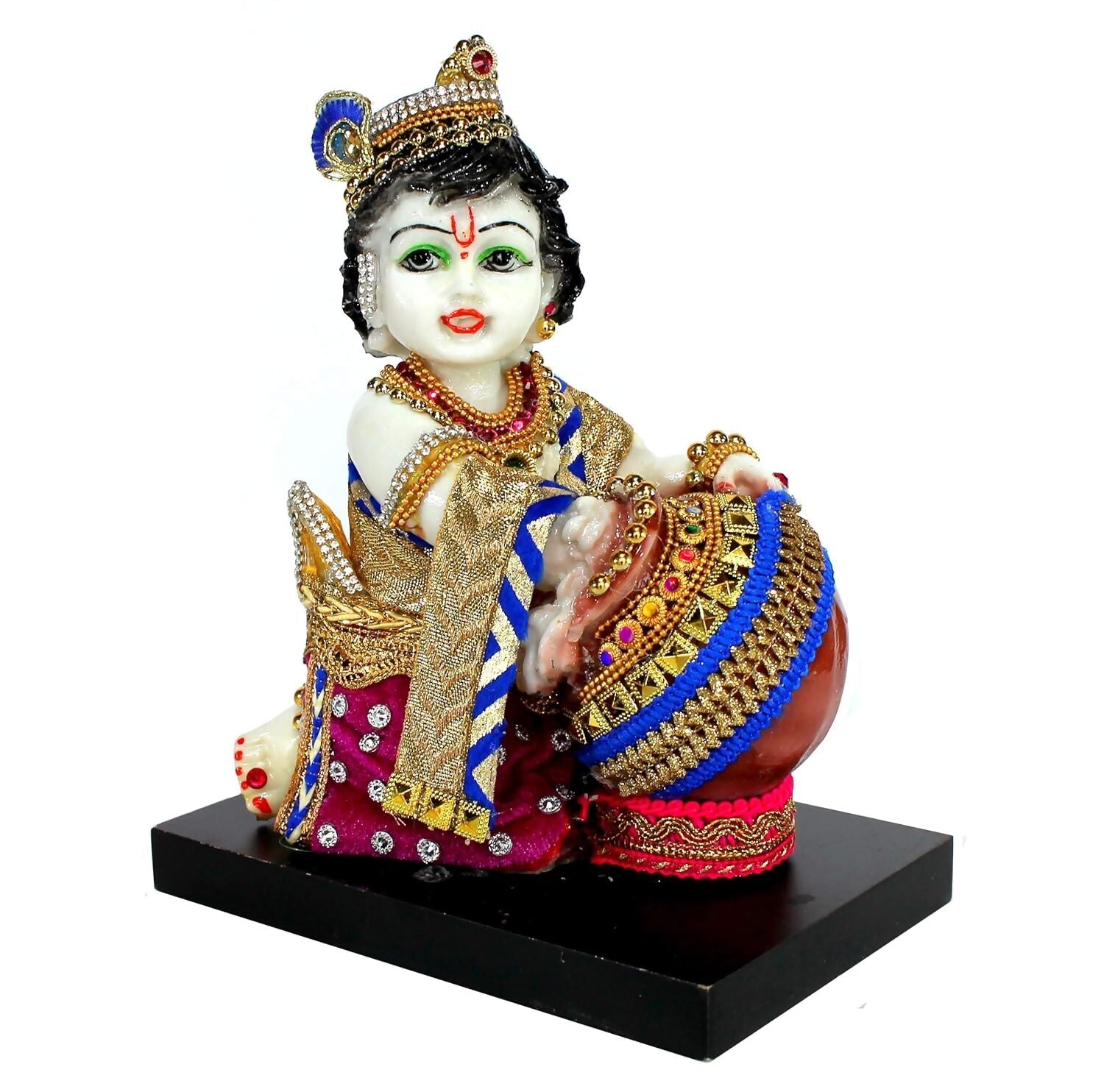 Esplanade Resin Krishna Makhan Chor Statue