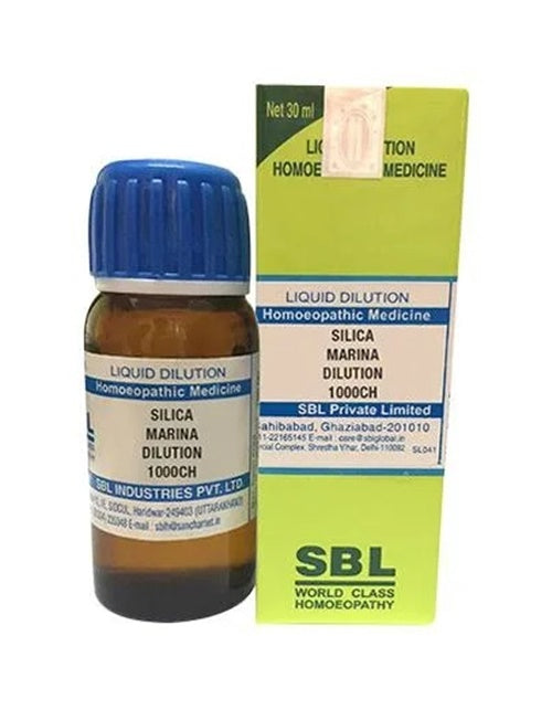 SBL Homeopathy Silica Marina Dilution