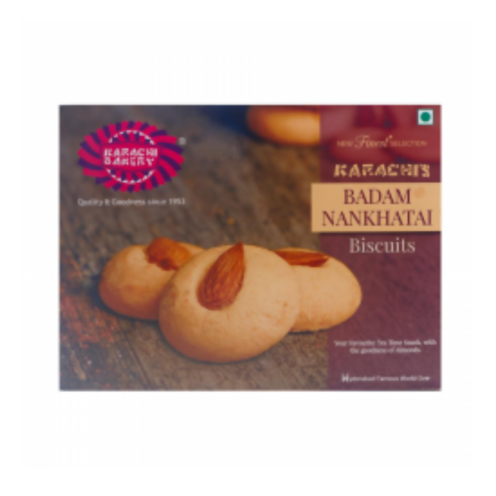 Karachi Bakery Badam Nankatai Biscuits