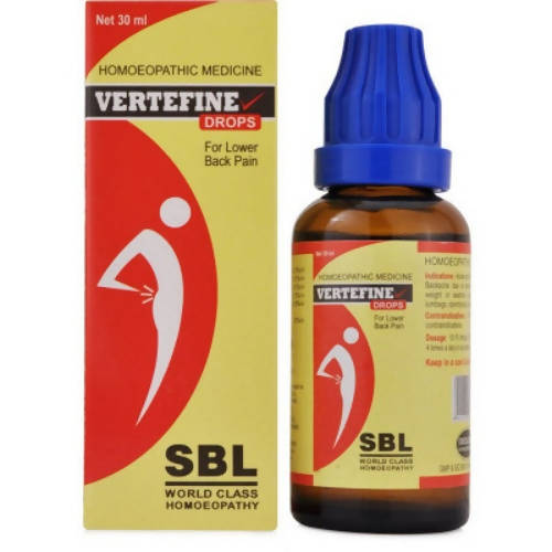 SBL Homeopathy Vertefine Drops