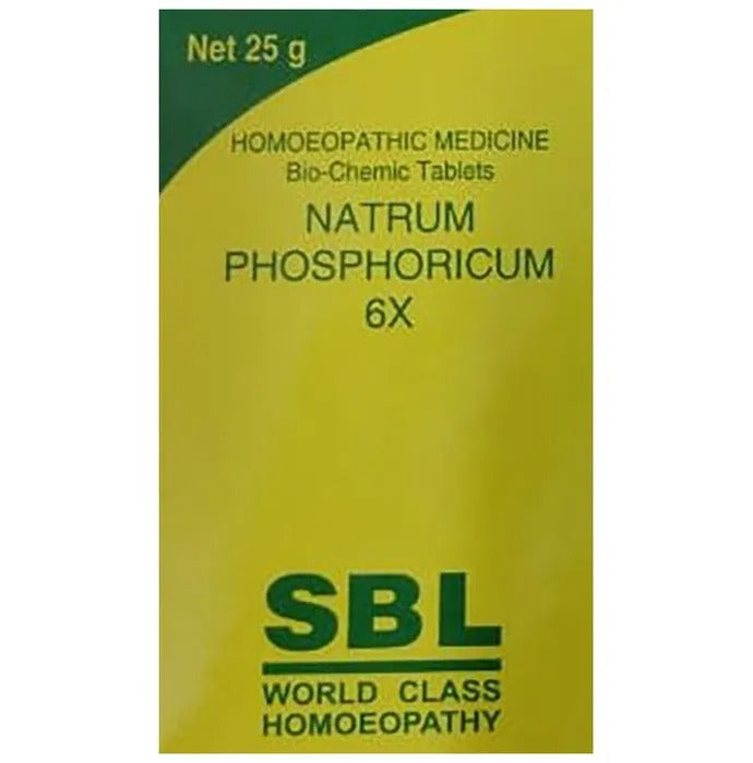 SBL Homeopathy Natrum Phosphoricum Biochemic Tablets