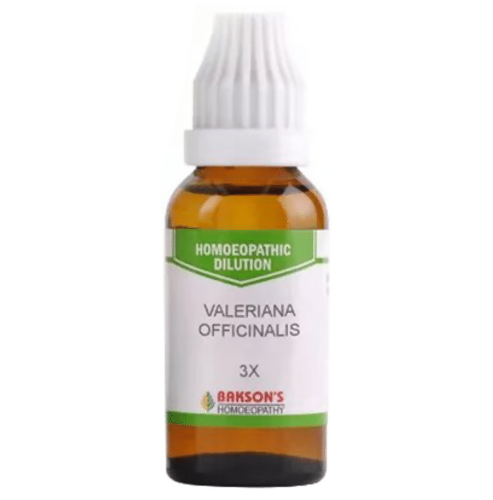 Bakson's Homeopathy Valeriana Officinalis Dilution