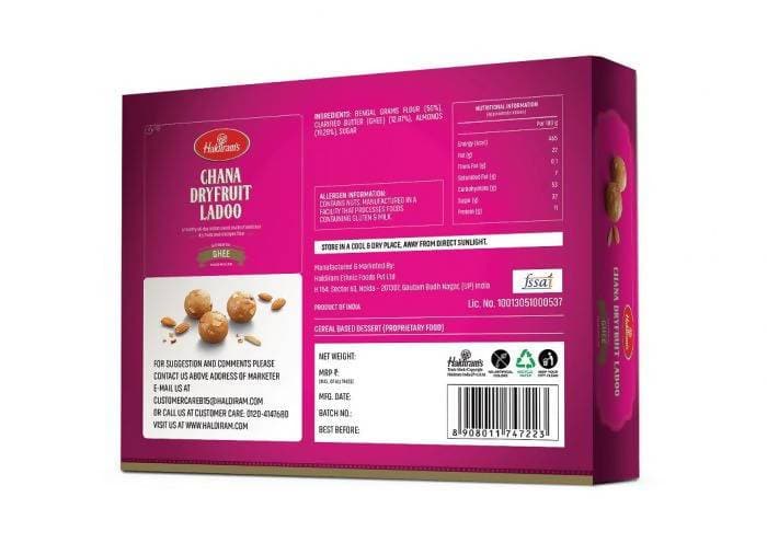 Haldiram's Chana Dry Fruit Laddoo