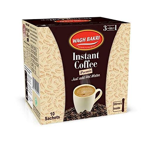 Wagh Bakri Coffee Instant Premix (10 Sachets)