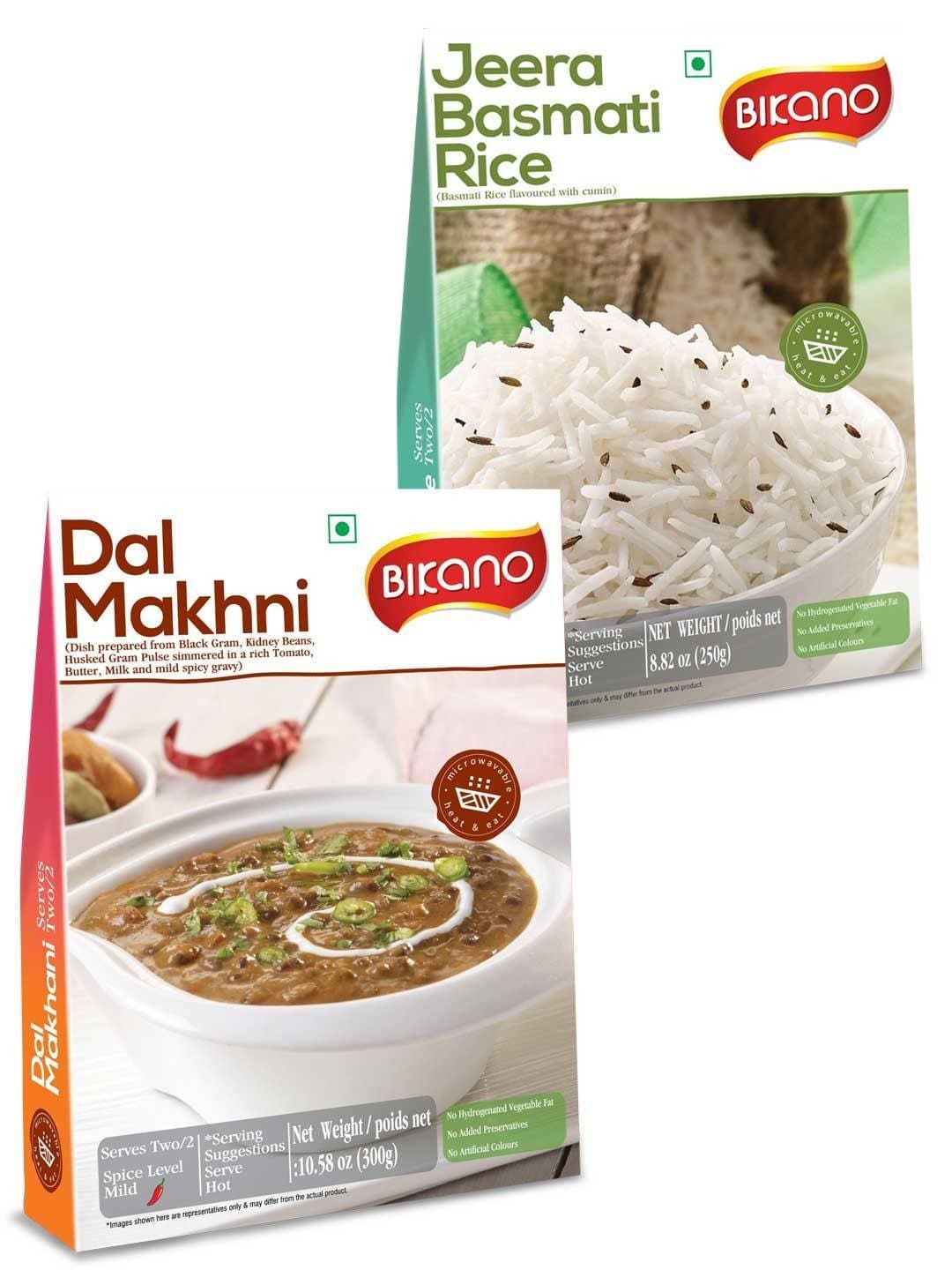 Bikano Dal Makhani And Jeera Rice