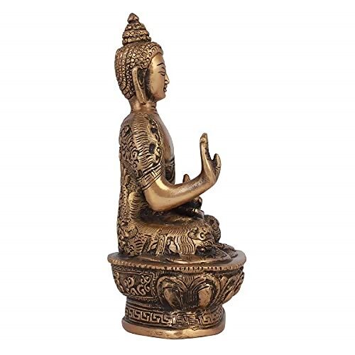 Artvarko Brass Buddha Idol