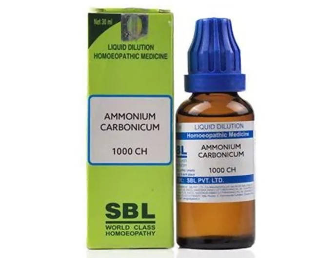 SBL Homeopathy Ammonium Carbonicum Dilution