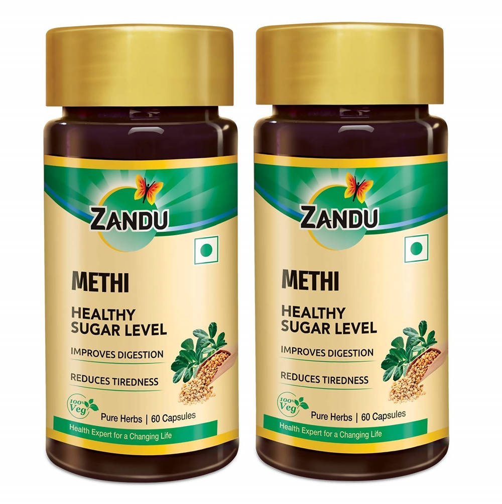 Zandu Methi Healthy Sugar Level Capsules