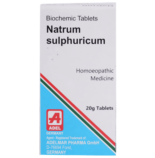 Adel Homeopathy Natrum Sulphuricum Biochemic Tablets