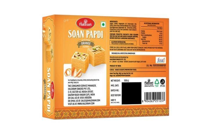 Haldiram's Soan Papdi Orange