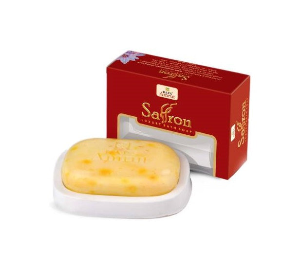 Baps Amrut Saffron Luxury Bath Soap