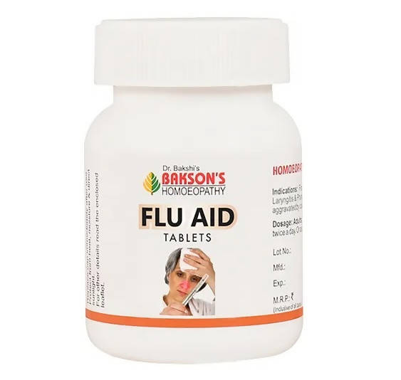 Bakson's Homeopathy Flu Aid Tablets