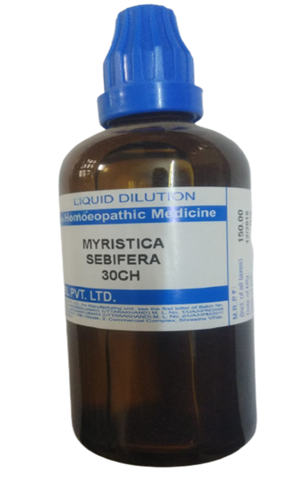 SBL Homeopathy Myristica Sebifera Dilution