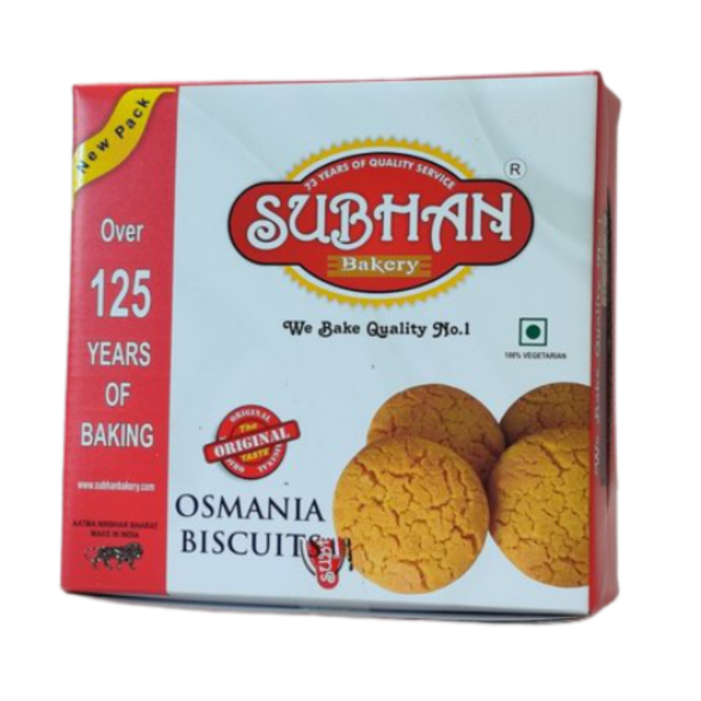 Subhan Bakery Osmania Biscuits | Premium Quality Tea Time Biscuits