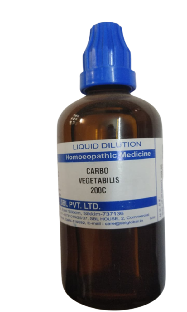 SBL Homeopathy Carbo Vegetabilis Dilution