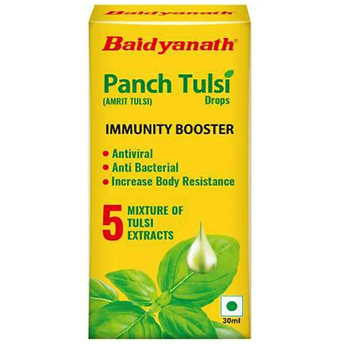 Baidyanath Kolkata Panch Tulsi (Amrit Tulsi) Drop