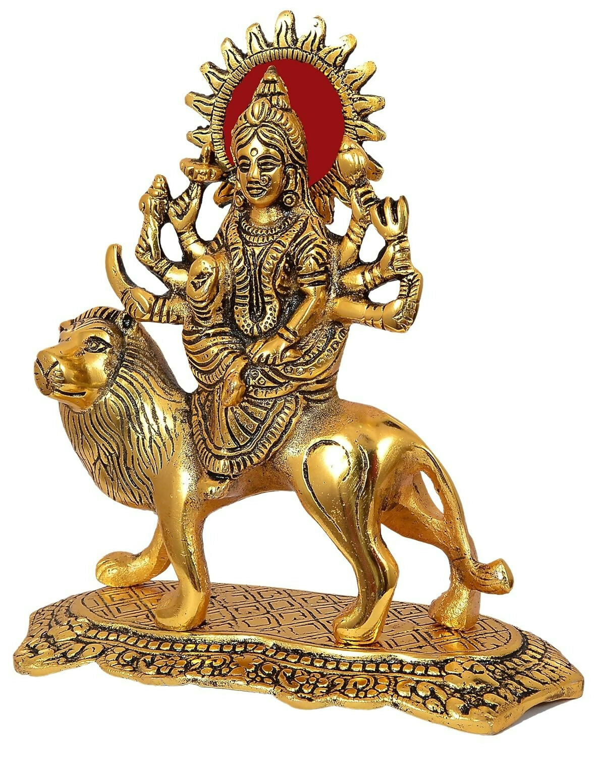 Nexplora Industries Metal Durga Maa Idol