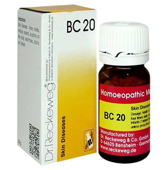 Dr. Reckeweg Bio Combination 20 (BC 20) Tablets