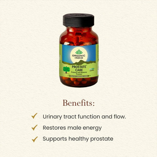 Organic India Prostate Care 60 Capsules